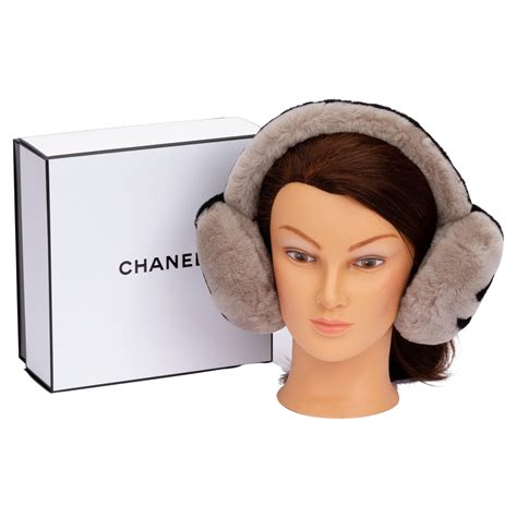 why does chanel always wear earmuffs|Chanel no 3 ears.